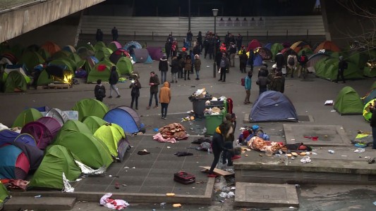 El drama de los inmigrantes en Francia