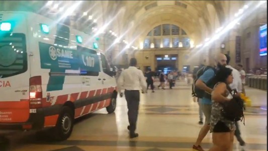 Así ingresaba una ambulancia del Same a Constitución tras pelea