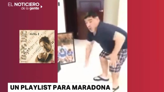Un playlist para Maradona