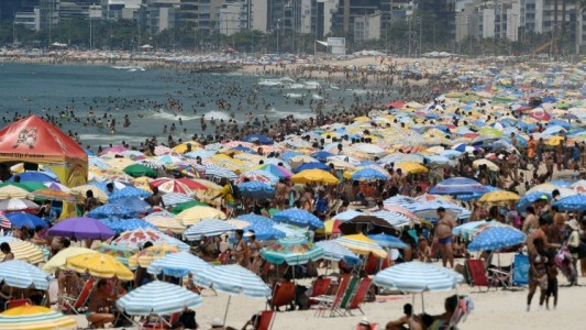 Rio de Janeiro vive su enero más caluroso desde 1922