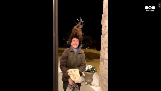 La ola de frío congela hasta los pelos!