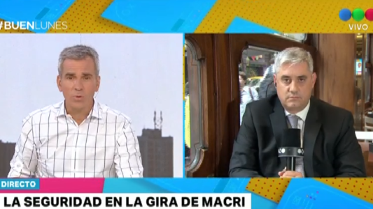 La seguridad en la gira de Macri