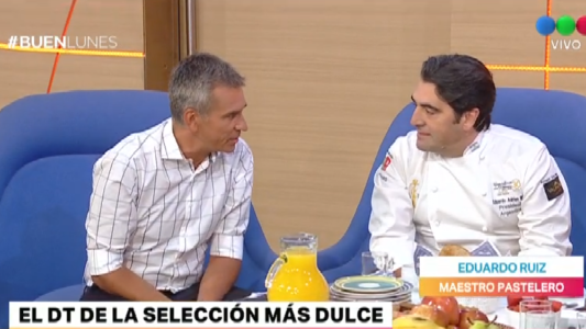El DT del equipo más dulce: entrena al seleccionado argentino de pastelería