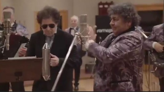 Imperdible: Calamaro grabó con Los Palmeras