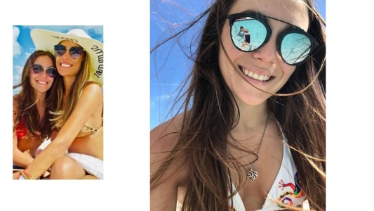 Pampita y su sobrina Brisa, dos gotas de agua