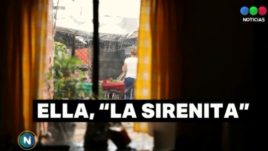 La conmovedora historia de Daiana, "la sirenita"