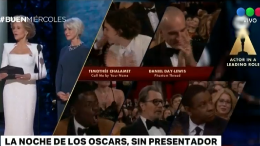 La noche de los Oscars, sin presentador