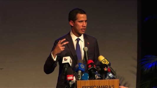 Guaidó volvió a pedir el apoyo del ejército