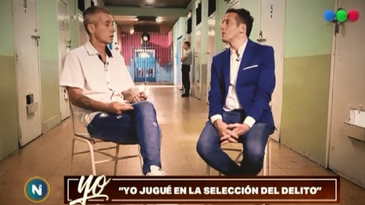 "Yo jugué en la Selección del delito"