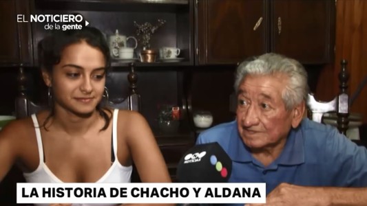 Una pizza con mi abuelo: Chacho y Aldana cuentan su hermosa historia