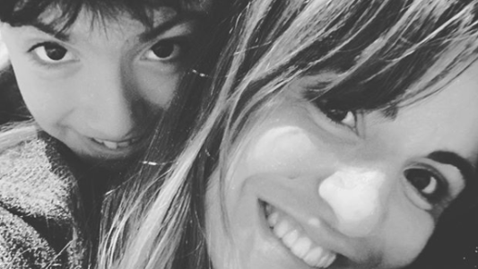 Giannina Maradona se defendió de las críticas por dejar que su hijo Benja se tiña el pelo