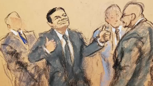 Cahpo Guzmán condenado: los dibujos de la audiencia final