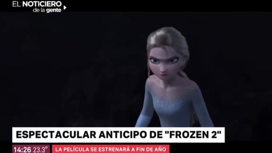El espectacular anticipo de Frozen 2