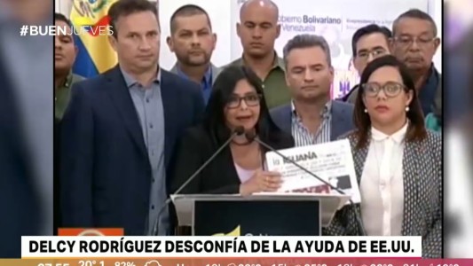 "La ayuda humanitaria viene envenenada", alertó el gobierno venezolano