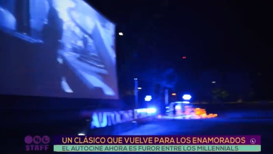 Volvió el autocine y es furor