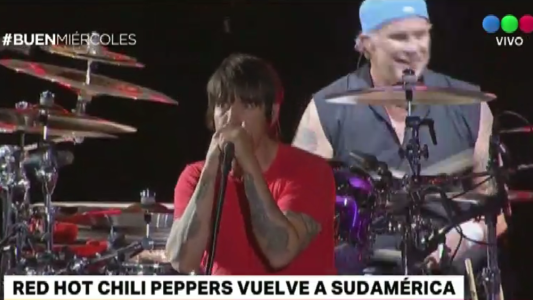 Red Hot Chili Peppers vuelve a Sudamérica