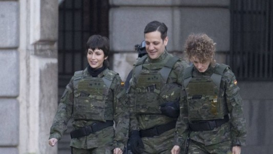 Rodrigo de la Serna está grabando la tercera temporada de La Casa de Papel