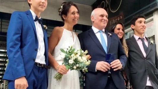 La romántica boda de José Luis Espert