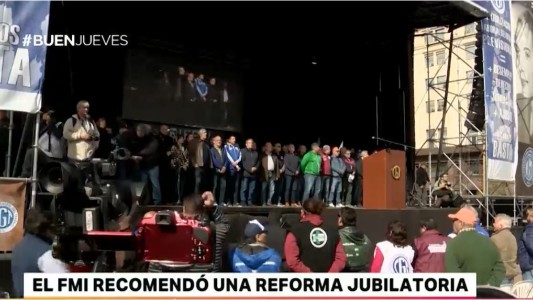 La CGT recibe a la misión del FMI