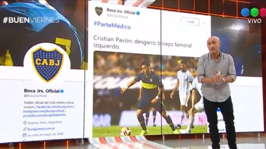 Se desgarró Cristian Pavón y no llega al debut de Boca en la Libertadores