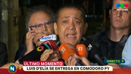 Luis D'Elía se entregará en los tribunales de Comodoro Py