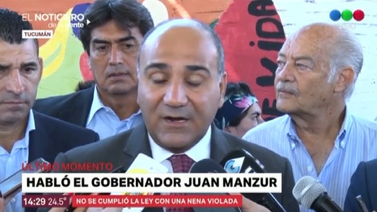 Luego de la cesárea a la niña habló Manzur: "se hizo lo que la familia solicitó y en los tiempos que solicitó"