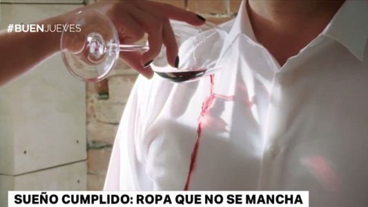 La ropa del futuro ya llegó y no se mancha