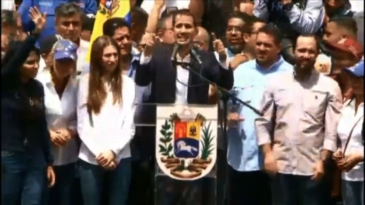 Guaidó: "Pude entrar a Venezuela gracias a movilización"