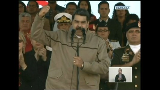 Maduro: "estamos del lado correcto de la historia"