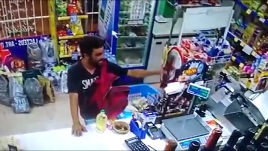 Detenido por robar un salamín