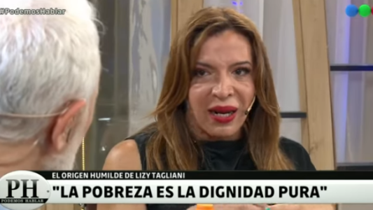 Lizy Tagliani: "Mi mamá no comía para darme de comer"