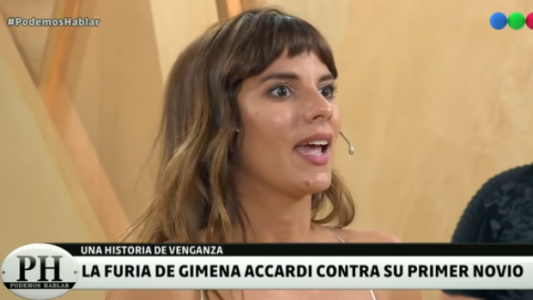 La tremenda venganza de Gimena Accardi contra su primer novio: "Que el universo me perdone"