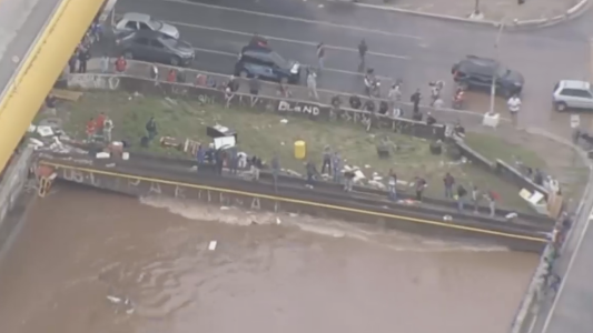 Trágico temporal en San Pablo
