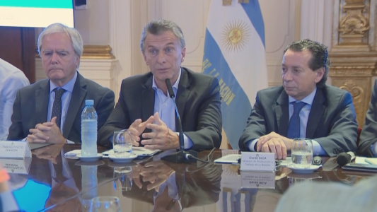 Macri apeló a una frase maradoniana