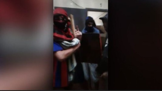 Así se grababan los presos durante un motín en Paraguay