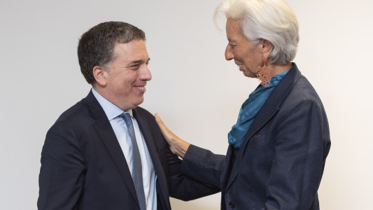 Nicolás Dujovne se reúne con Christine Lagarde en Washington