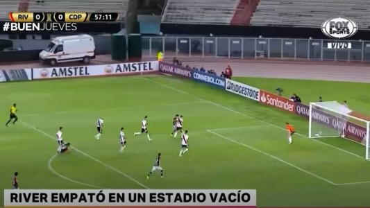 River empató con Palestino