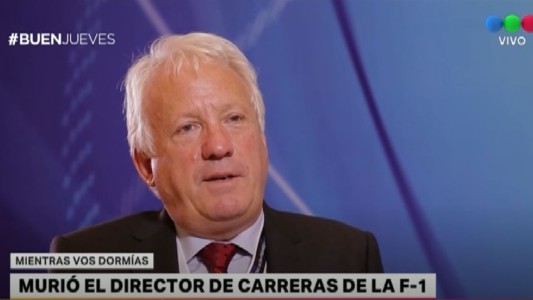 Murió el director de las carreras de Fórmula 1