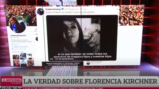 ¿Qué le pasa a Florencia Kirchner?