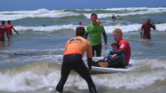 Surf inclusivo en Sudáfrica