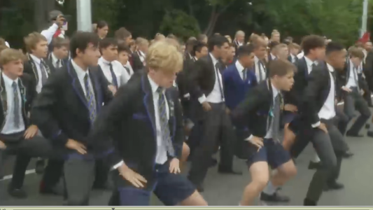 El Haka más emotivo