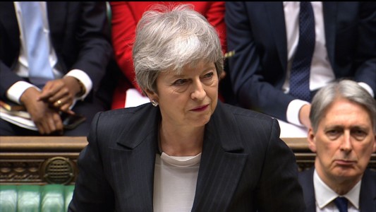 May pidió una prórroga del Brexit hasta el 30 de junio