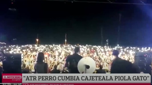 La clase magistral de Pablo Lescano