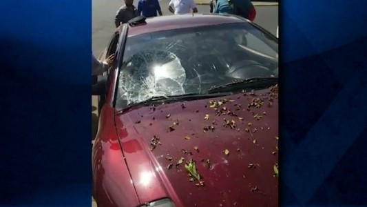 Se salvaron de milagro en un accidente de tránsito