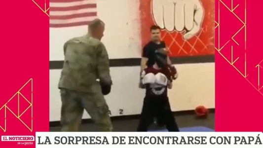 La sorpresa de un soldado para su pequeño hijo que se hizo viral