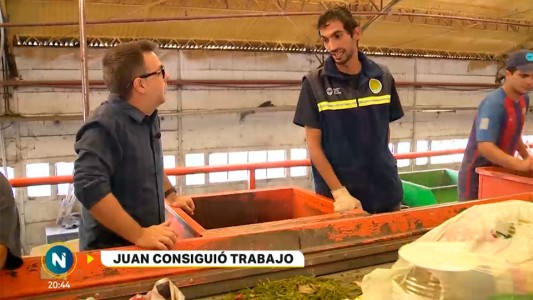Se quedó sin trabajo y sin casa: vive en Parque Rivadavia con su familia