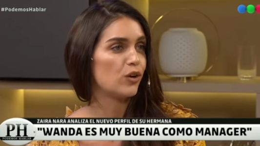 Zaira Nara habló del escándalo entre Icardi y el Inter, y defendió a Wanda
