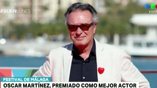 Oscar Martínez, premiado como mejor actor