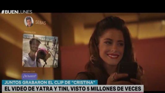 El video de Yatra y Tini, visto 5 millones de veces