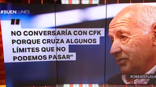 Lavagna se diferenció de Cristina Kirchner